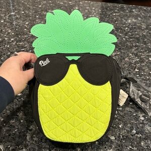 PINK Victoria's Secret Green Pineapple Crossbody Bag